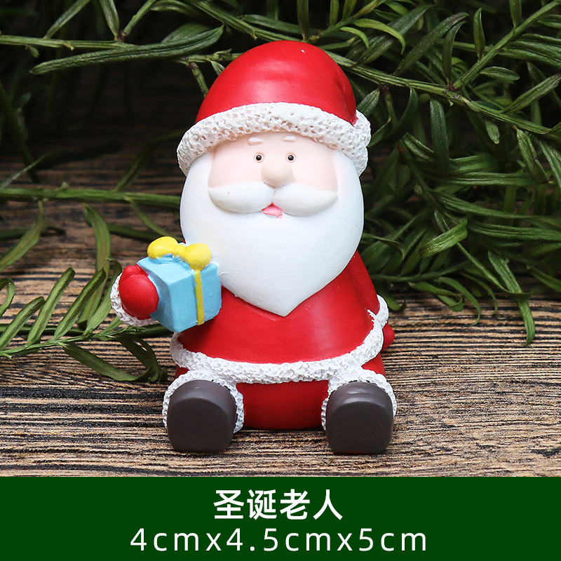 Santa Claus4X4.5X5CM