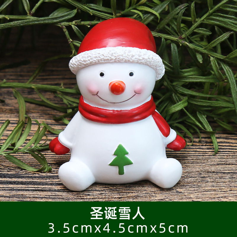 Christmas snowman3.5X4.5X5CM