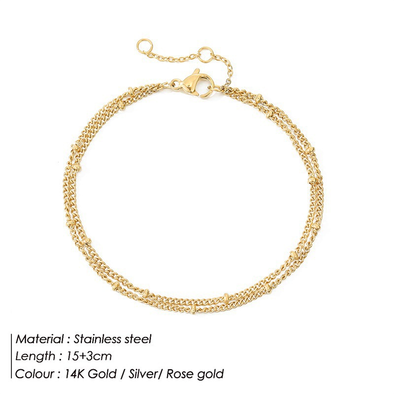 E 14K gold plated