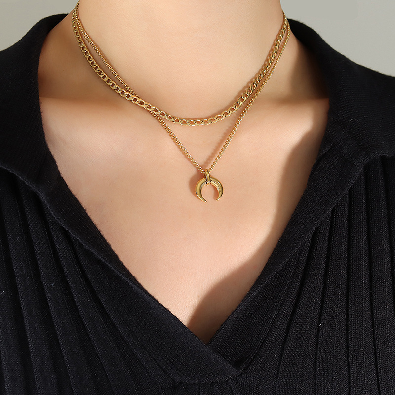 3:Double necklace