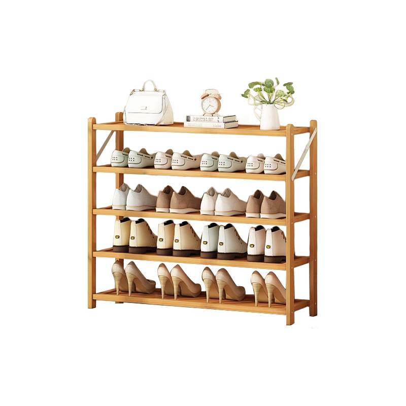 Shoe rack type primary color five layer 90