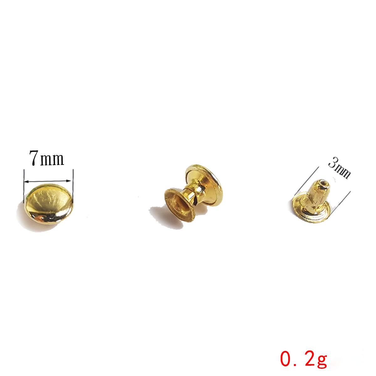 7mm gold