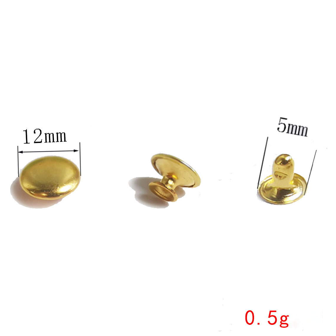 12mm gold
