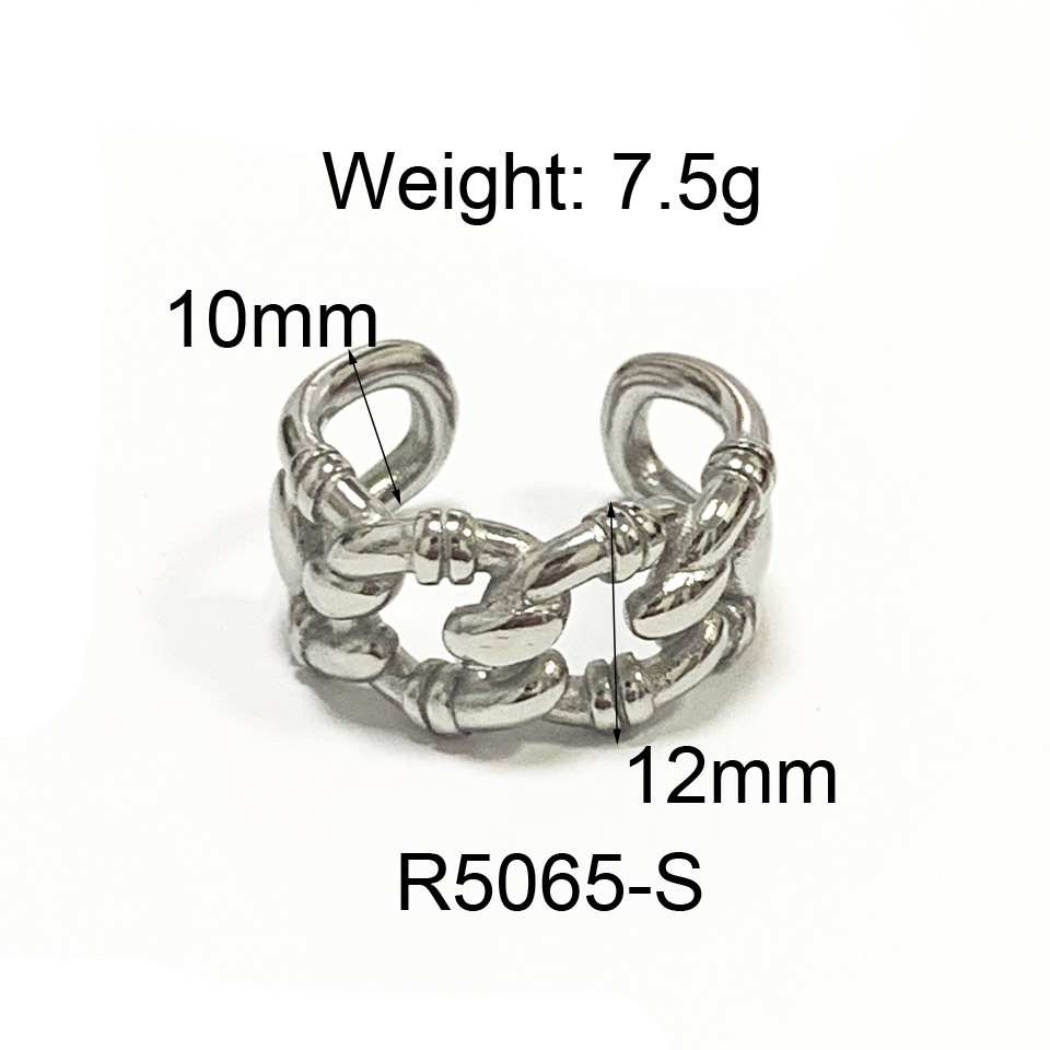 R5065-steel color US Size #6