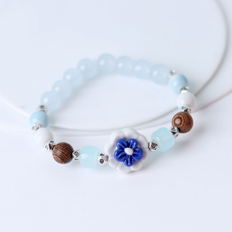 4:Stone seal flower blue