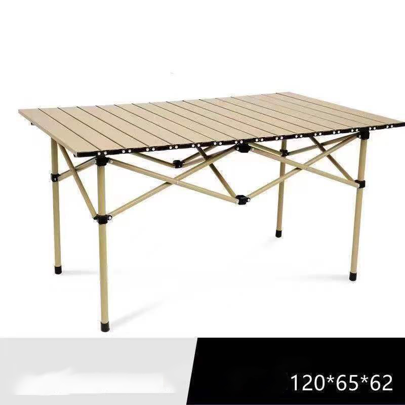 Yellow long table 120 * 65 * 62cm