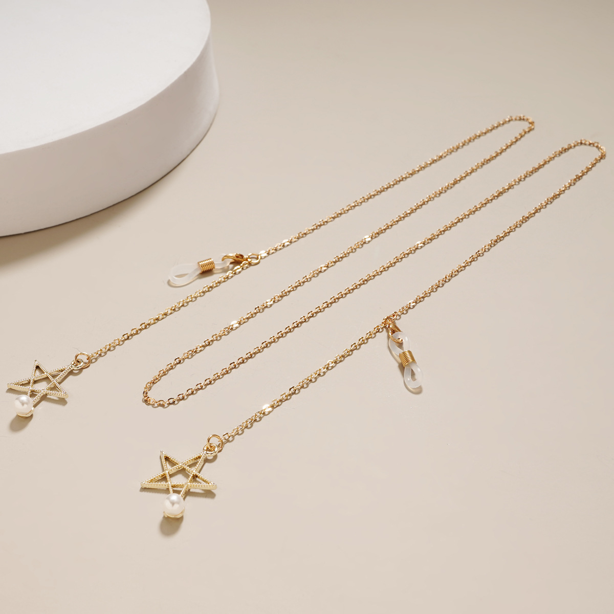 Pentagram Pearl - Gold