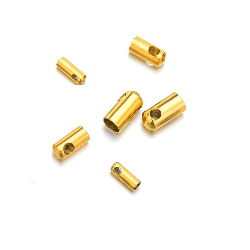 gold color plated, Inner bore 1.8mm