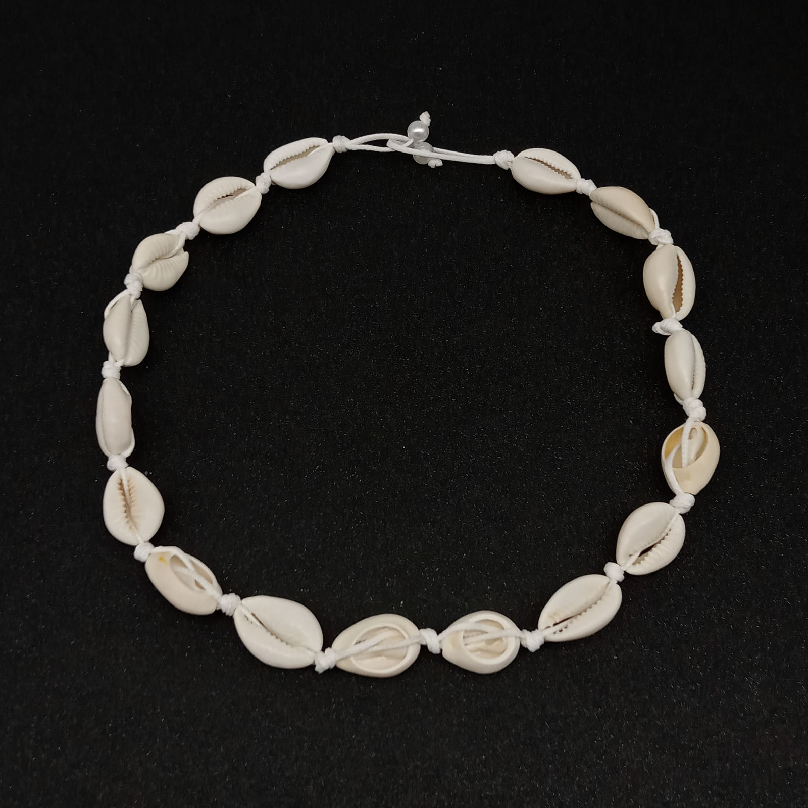 White rope+pearl shells