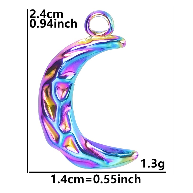 multi-color plated pendant