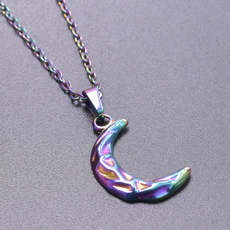 multi-color plated necklace