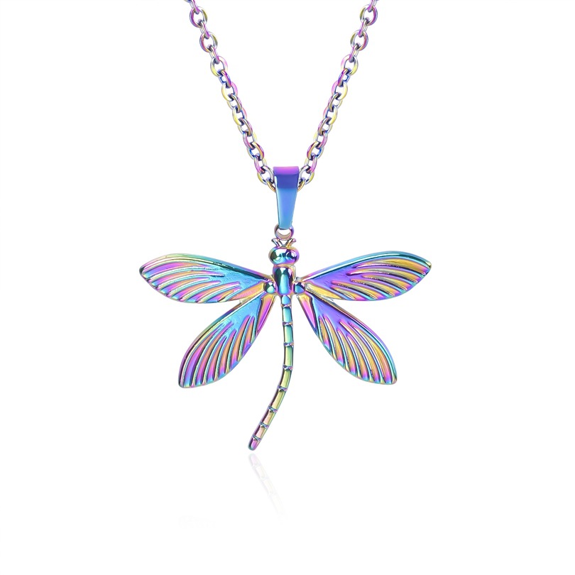 multi-color plated necklace