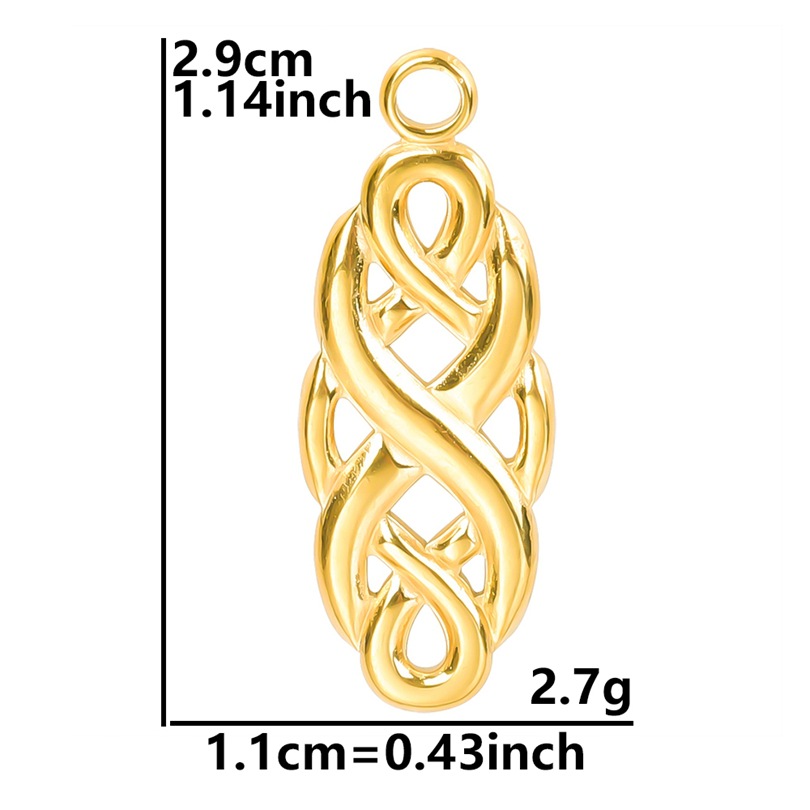 3:gold color plated pendant