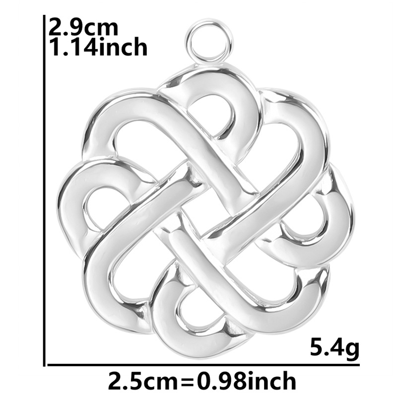 1:steel color pendant