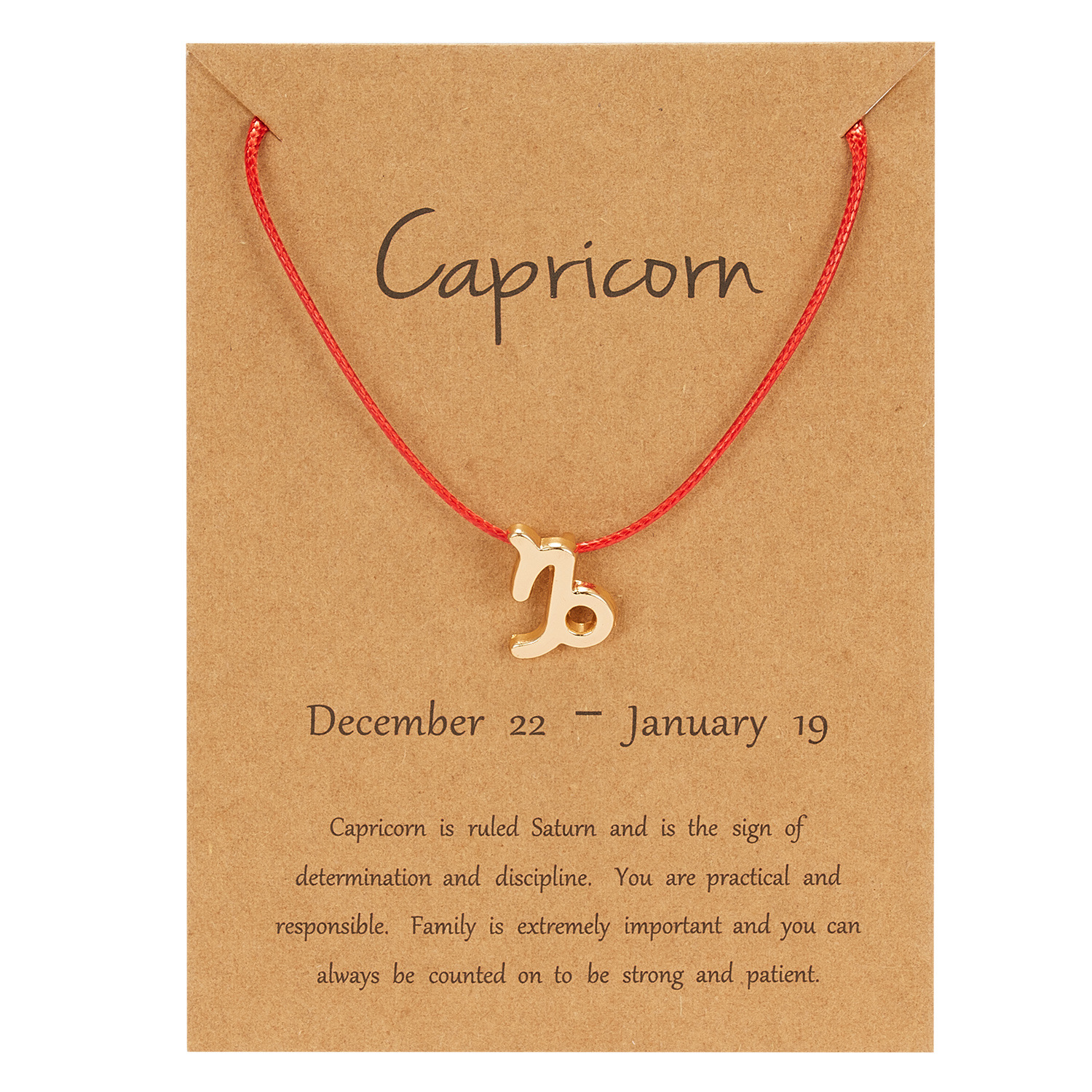 Capricorn (Red Rope)