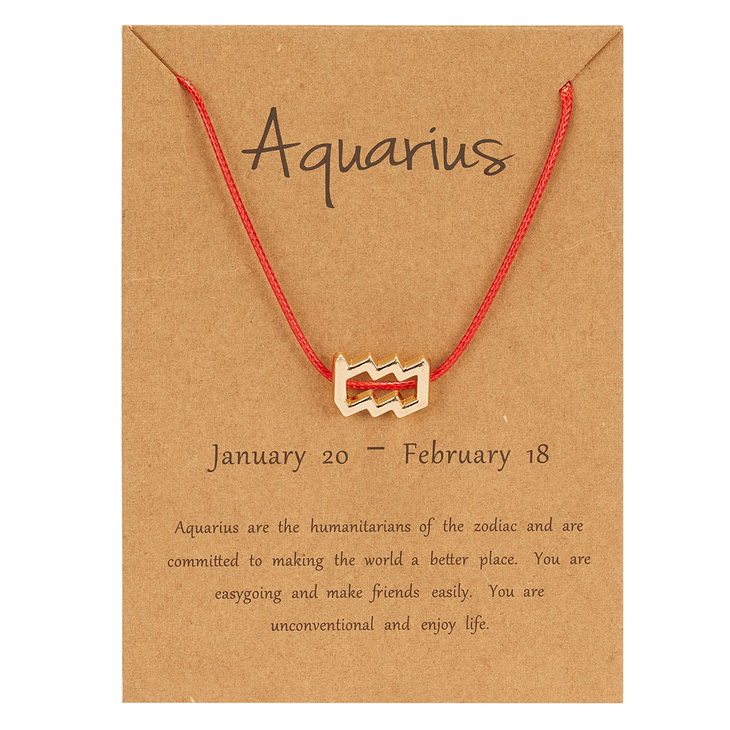 Aquarius (Red Rope)