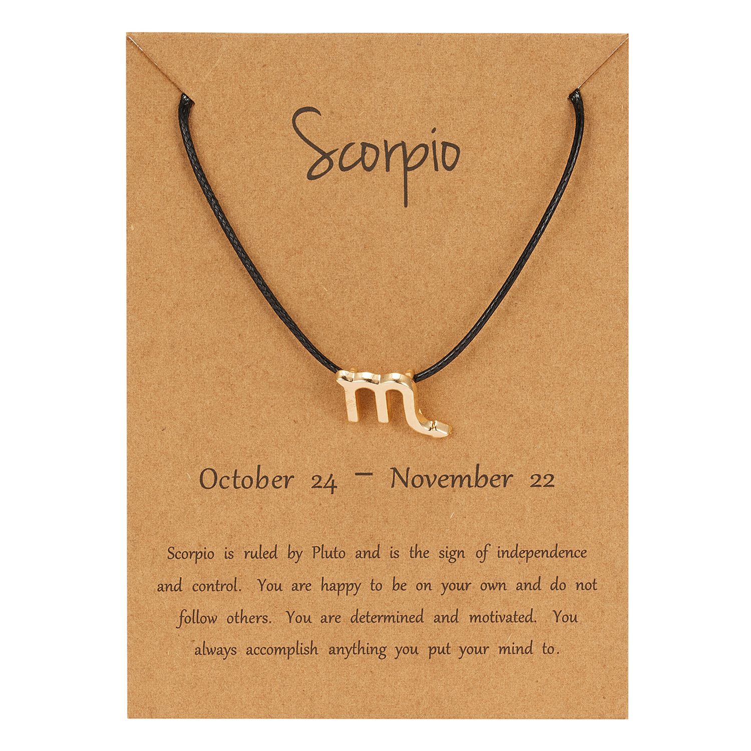 22:Scorpio(Black Rope)