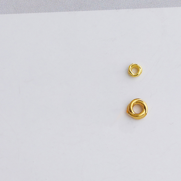 gold color plated 3x1.2mm, hole 1.2mm
