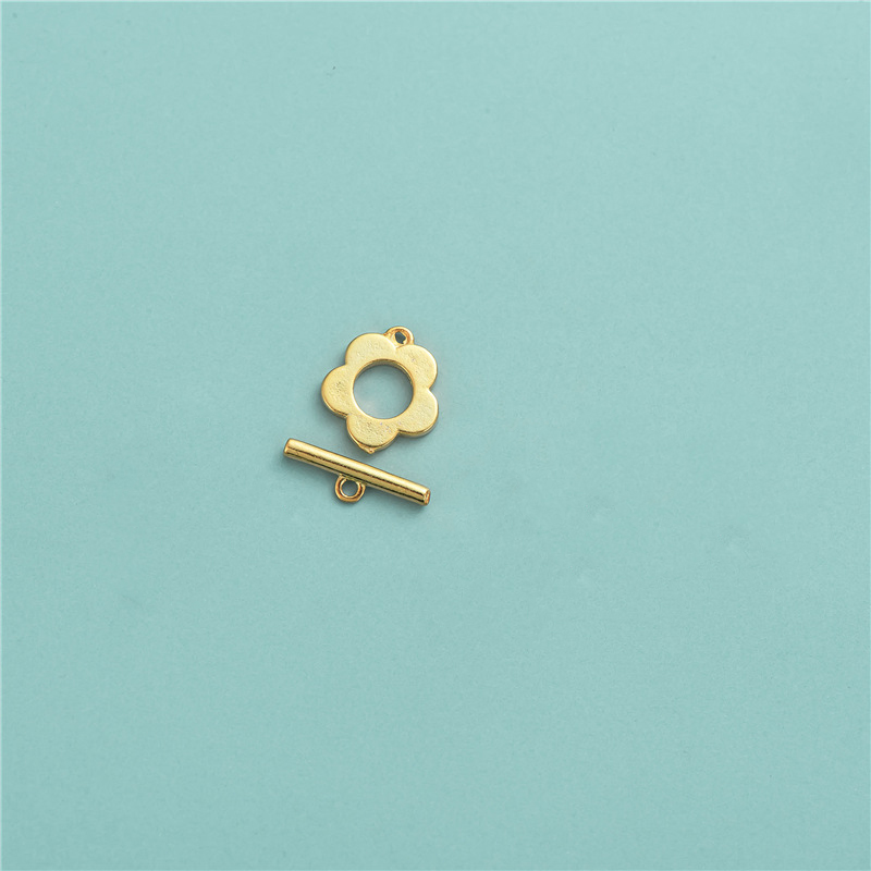 gold color plated 9.8mm, 12.2mm