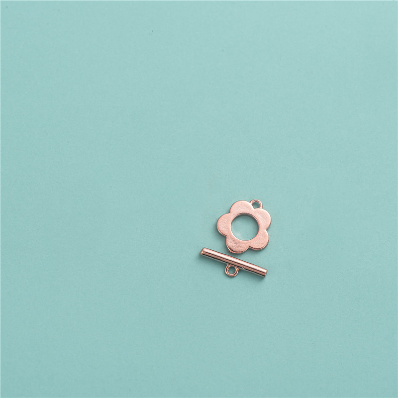 rose gold color plated 9.8mm, 12.2mm