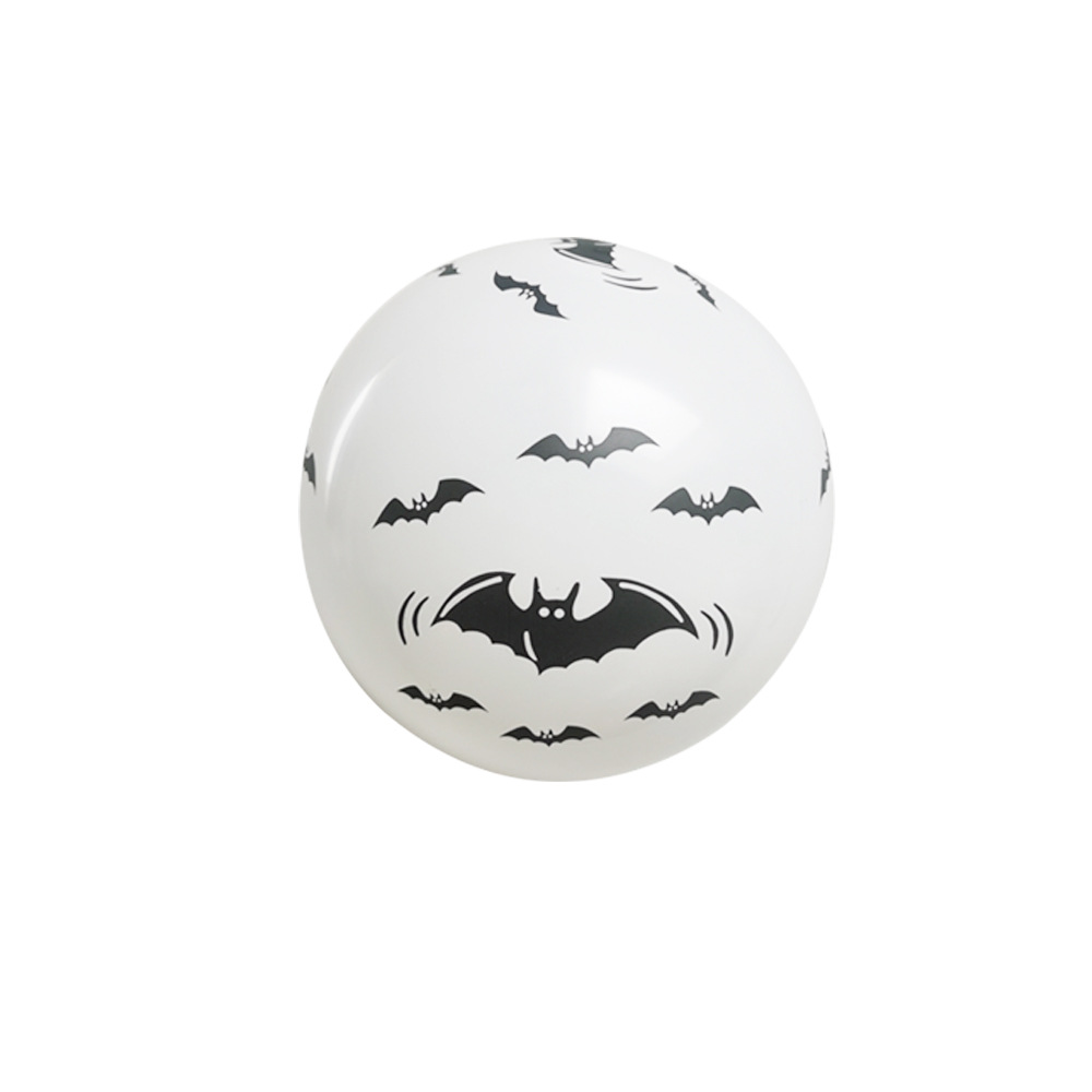 White Bat Print Ball (100pcs)