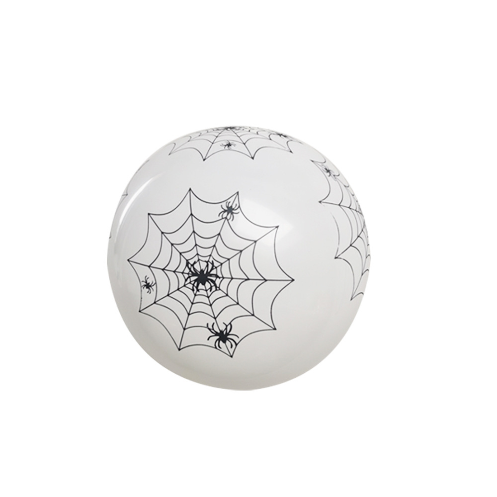 Spider Web Print Balls White (100pcs)