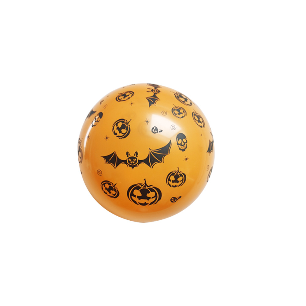 Orange Bat Print Balls (100pcs)