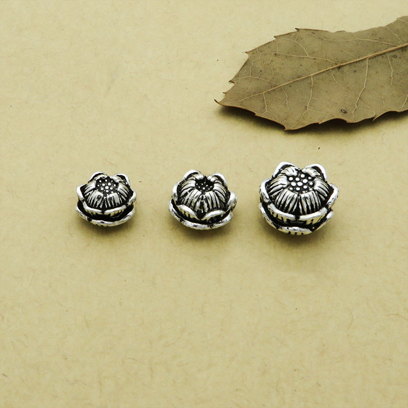thailand silver large size 10.5x6.5mm