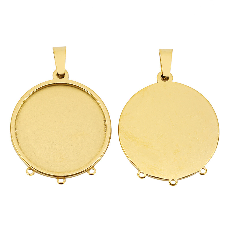 Gold Round 4 hanging-25mm inside