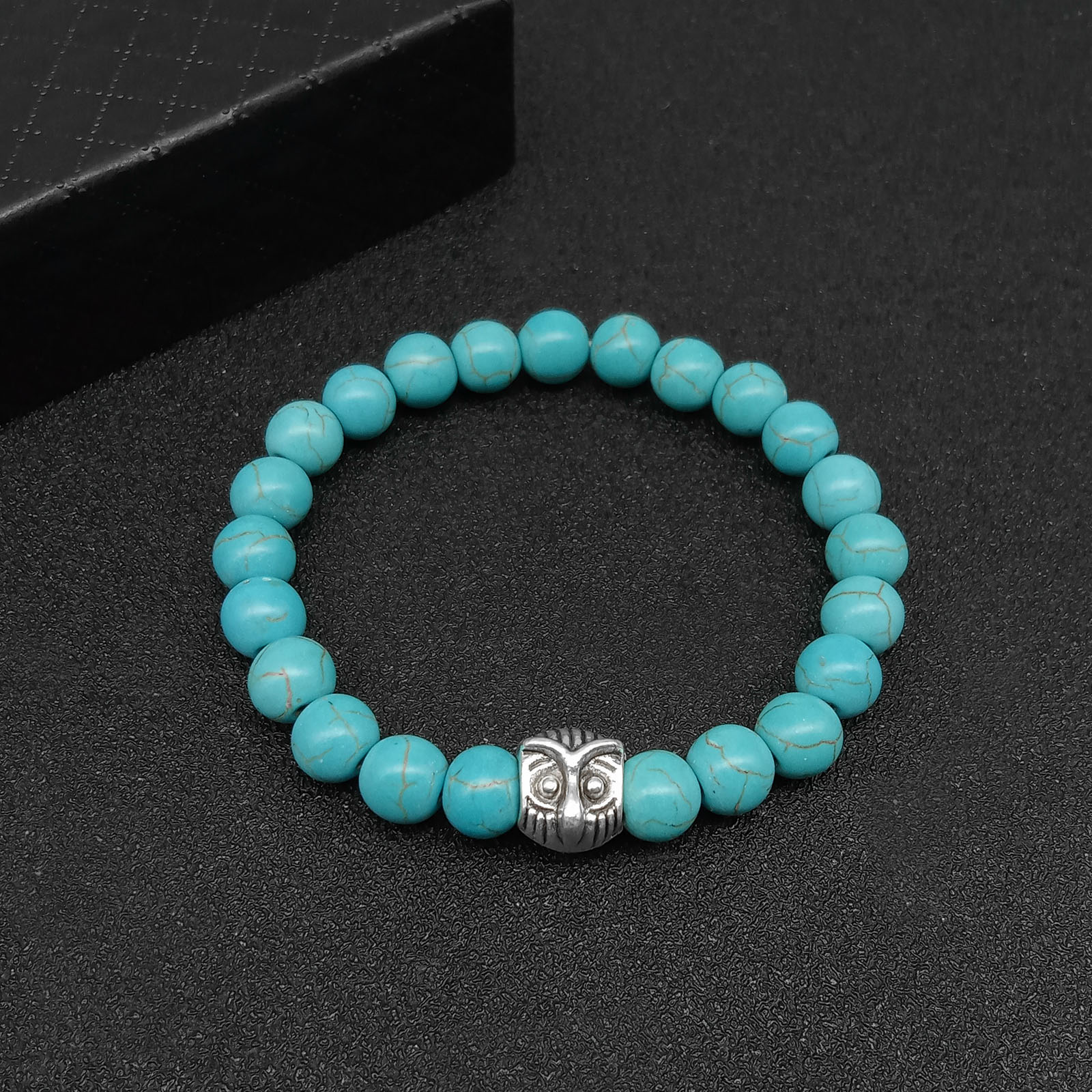 Owl 2 - turquoise bracelet