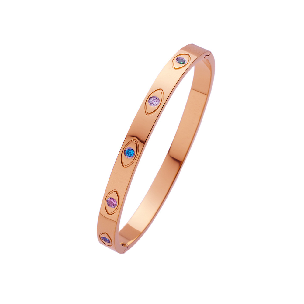 3:real rose gold plated