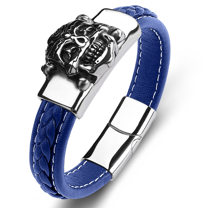 Blue Leather Type A [Steel Color]