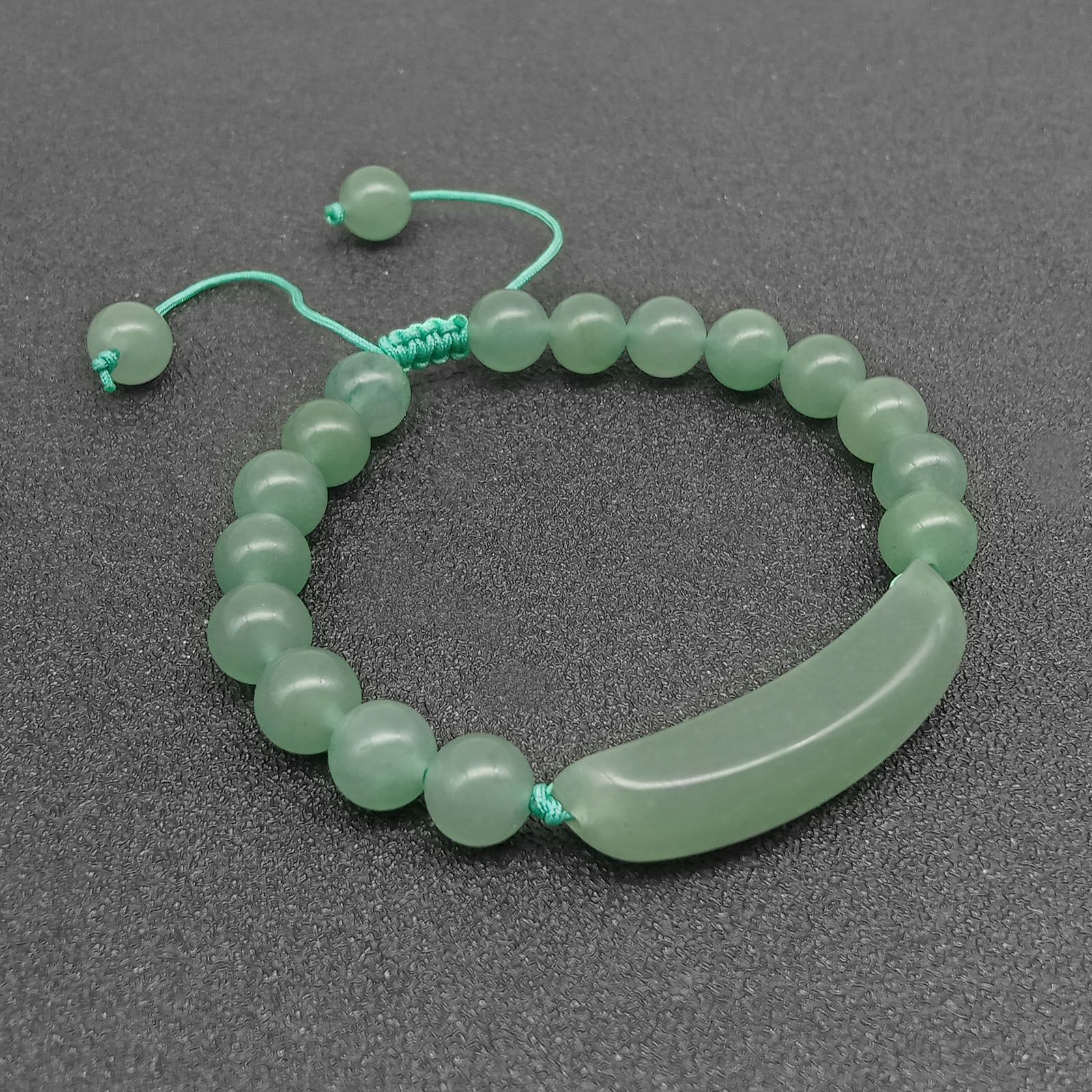12:Green Dongling [ Green Rope ] Bracelet
