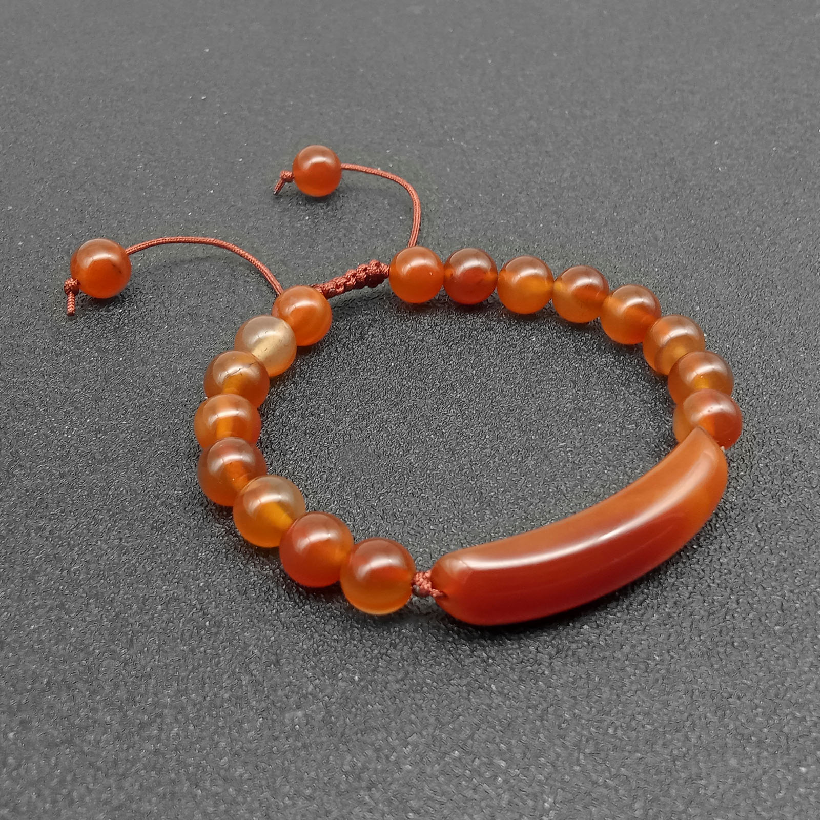 Red Agate [Red Rope] Bracelet