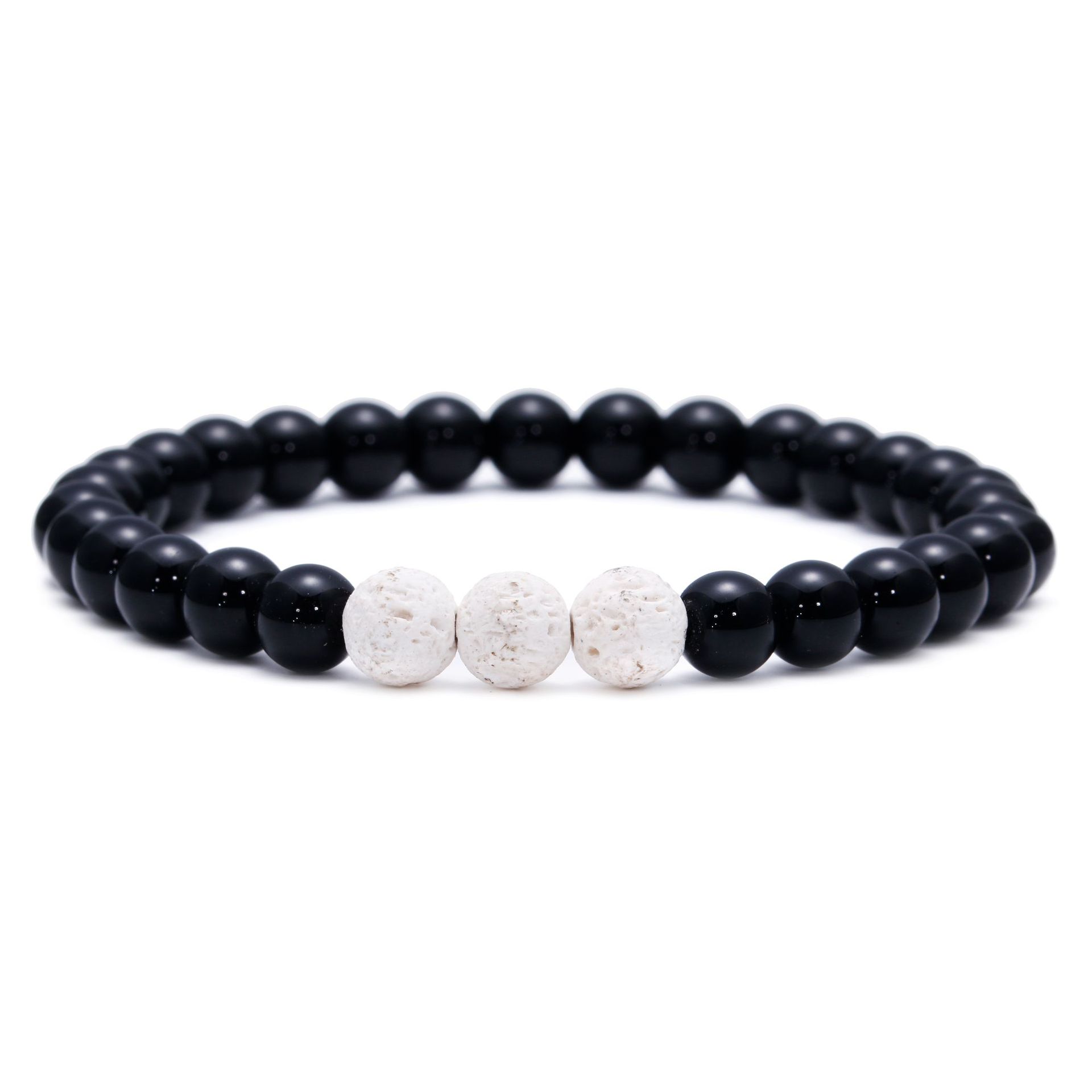 10:Black beads
