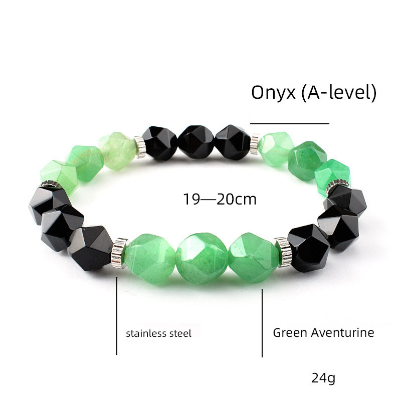 Green Dongling black agate