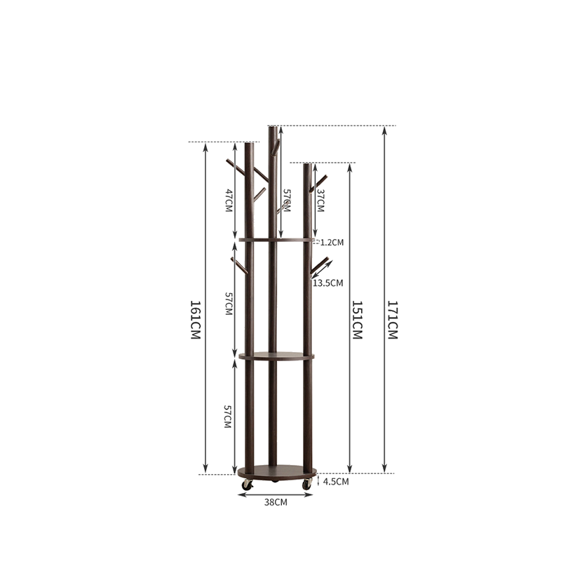 [Removable pulley] Brown color