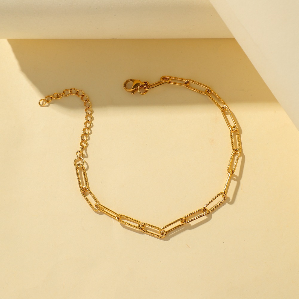 Rectangular chain single chain