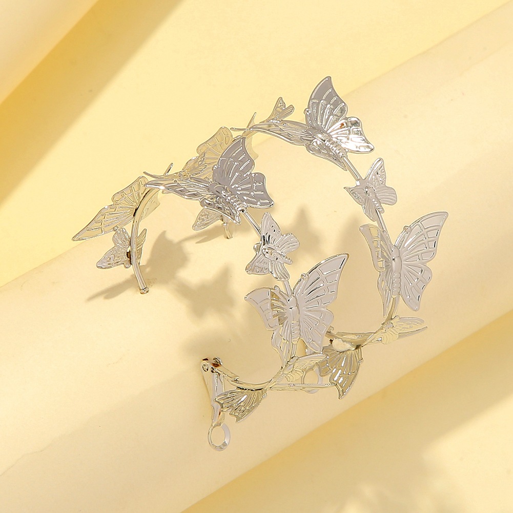 Three-dimensional butterfly white K