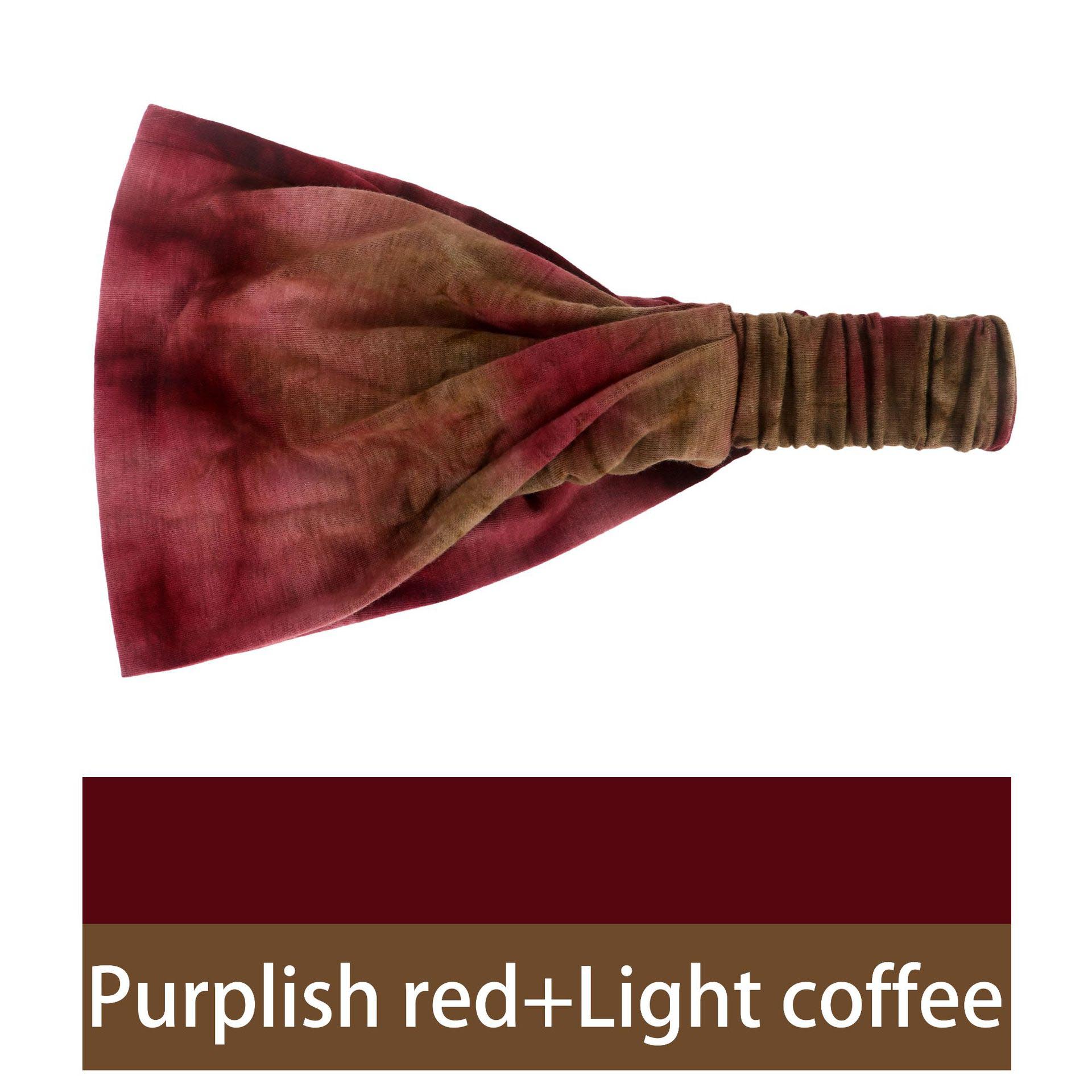 Purlish and light coffee