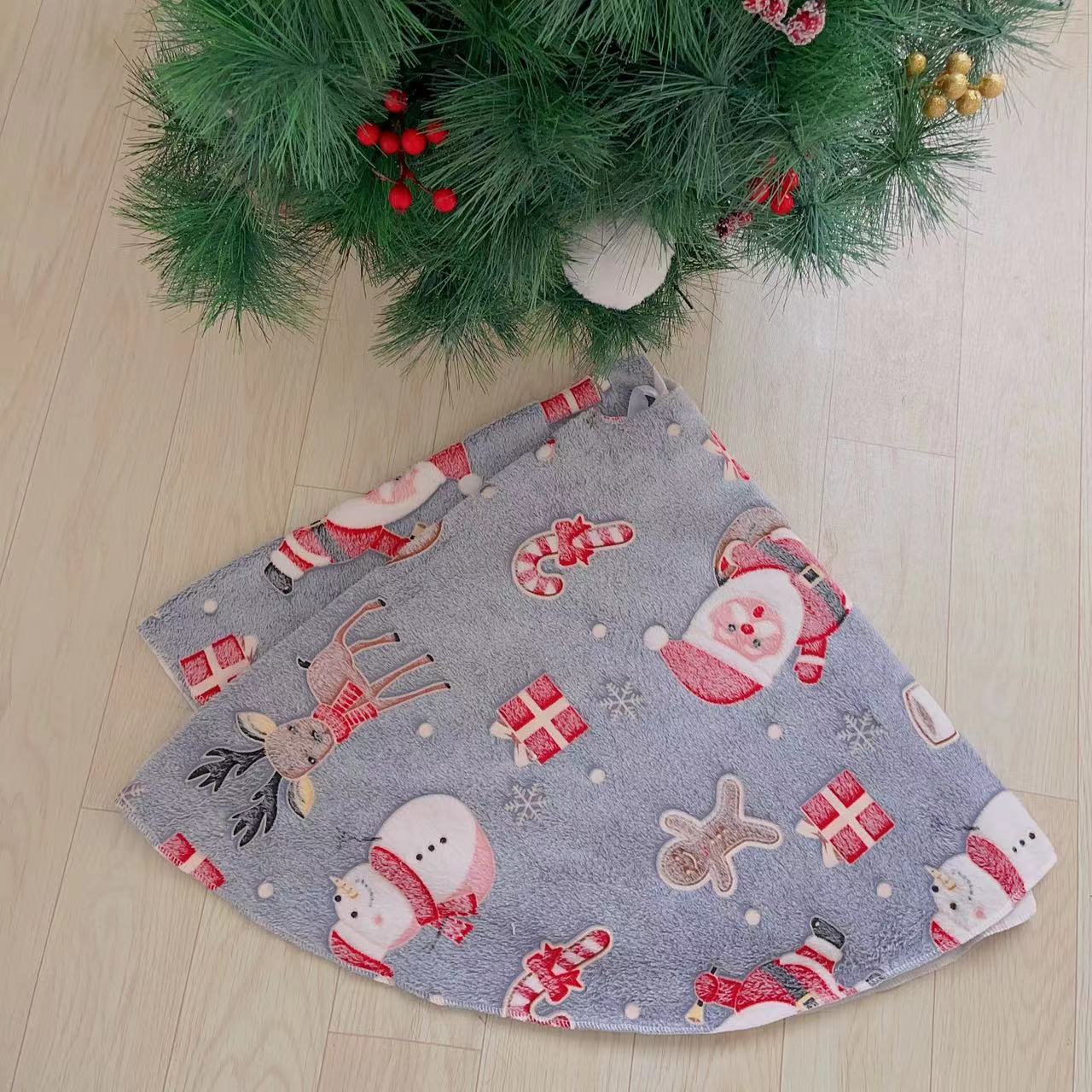 Medium size Christmas tree skirt-90CM
