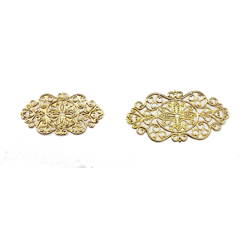 gold color plated 23x45mm