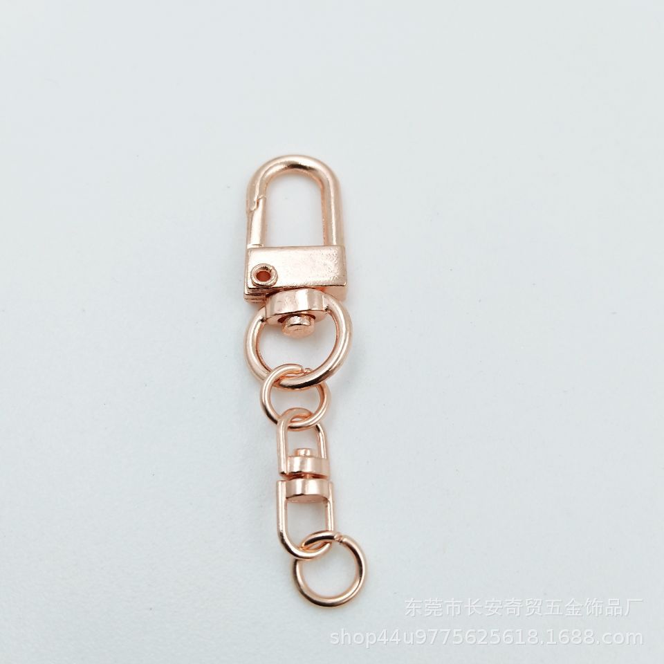 Rose gold 3-point door with center splayed opening