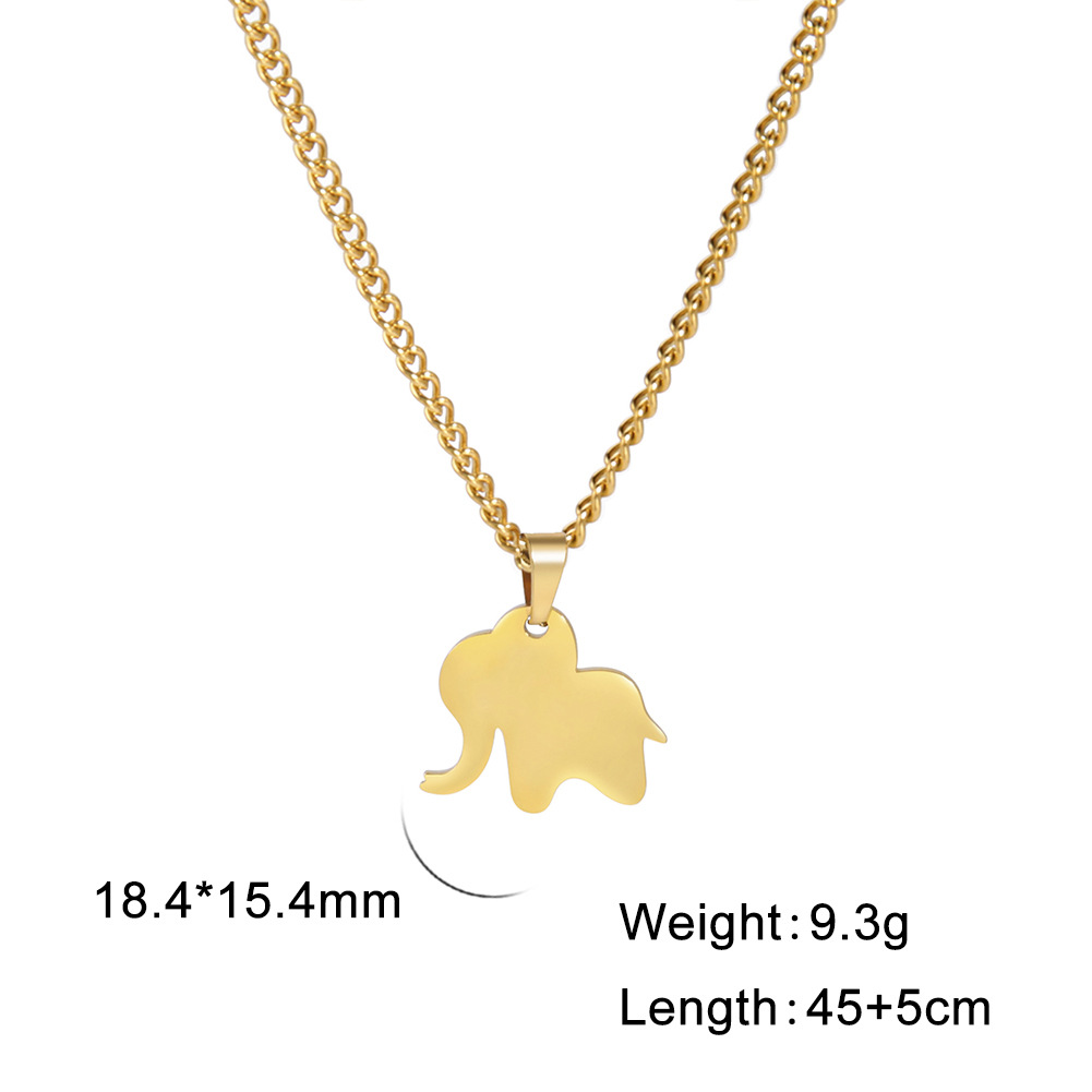 1:Golden small elephant