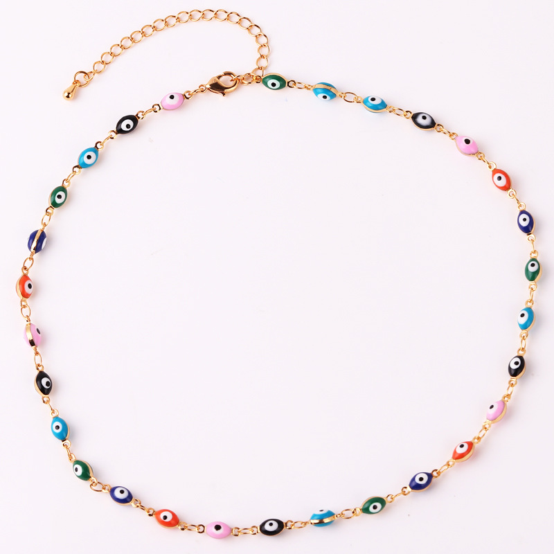 1:Oval necklace