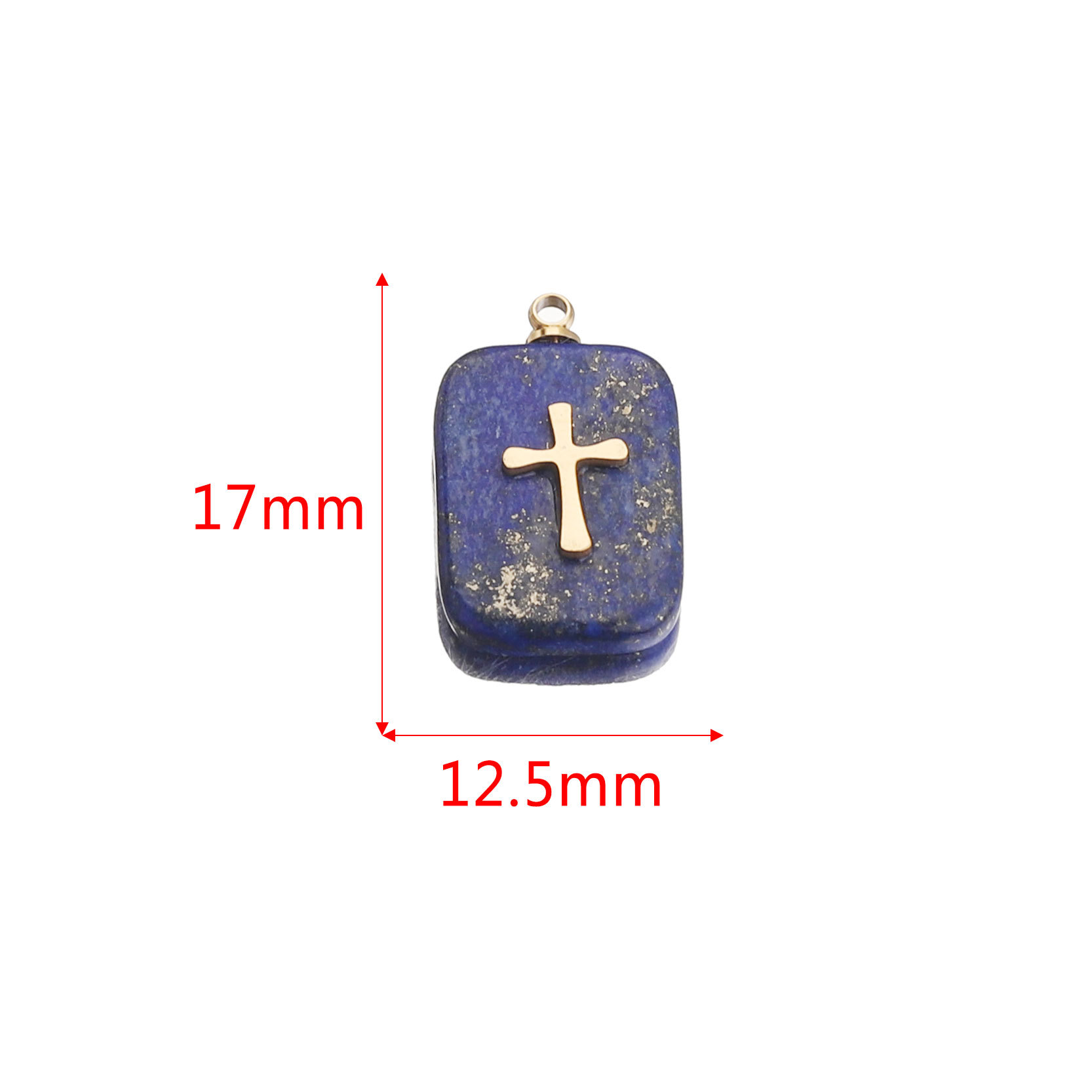 18:Rectangular bronze-cross