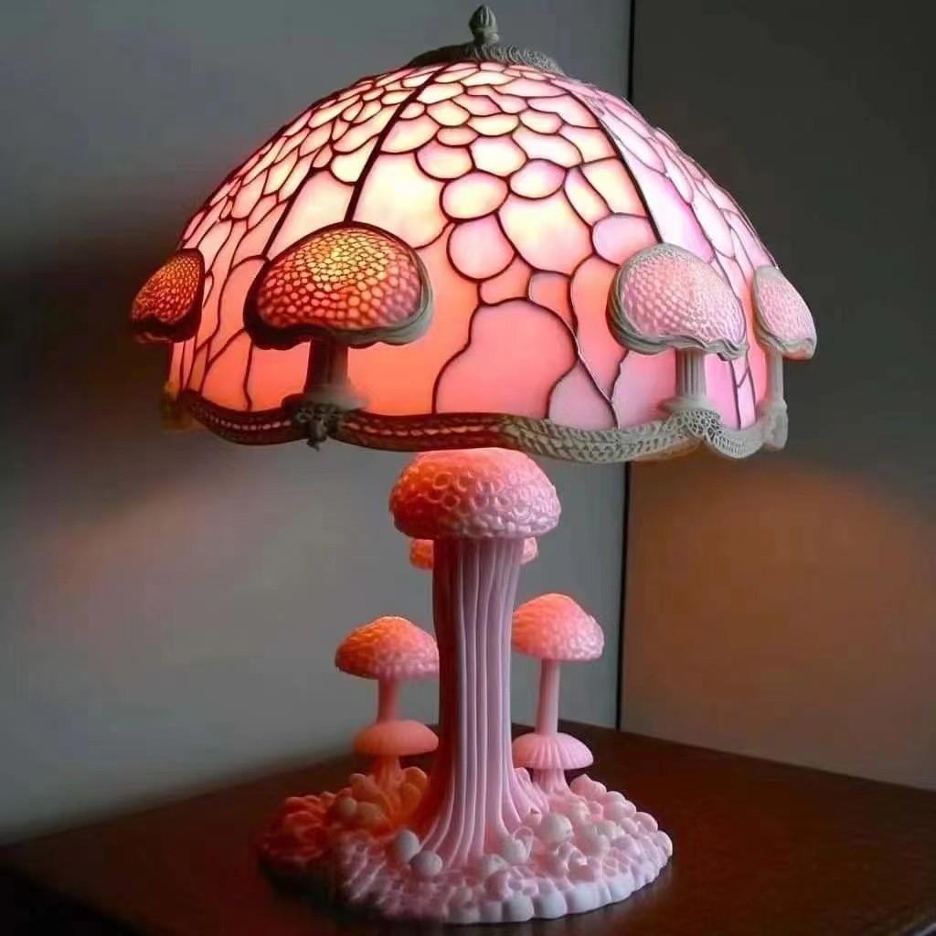 Pink mushroom