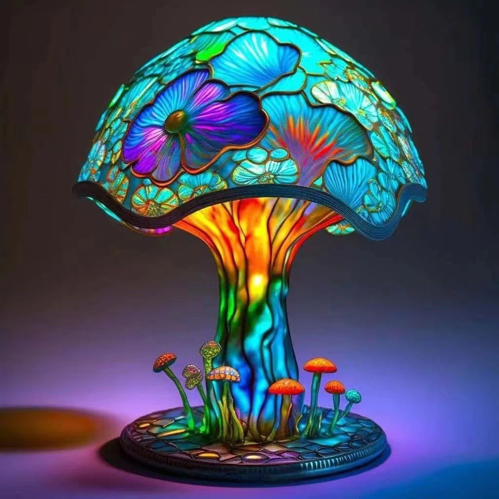 Small mushroom colorful