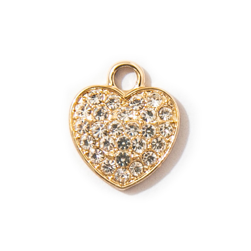 1:Hanging plated with diamond heart