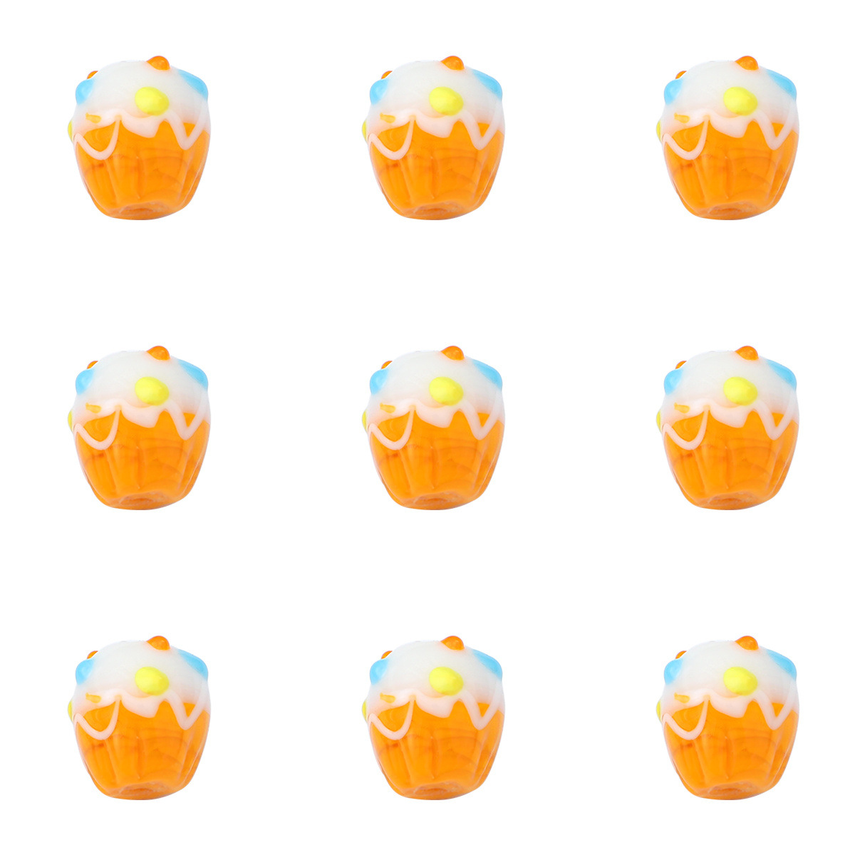 6 naranja profundo